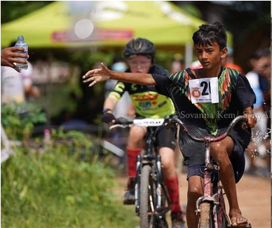 a boy cicle