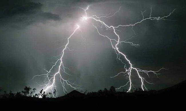 a rain storm