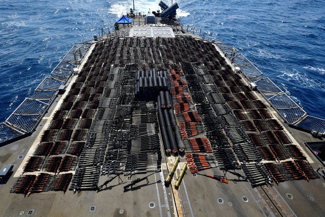 a army ship gun