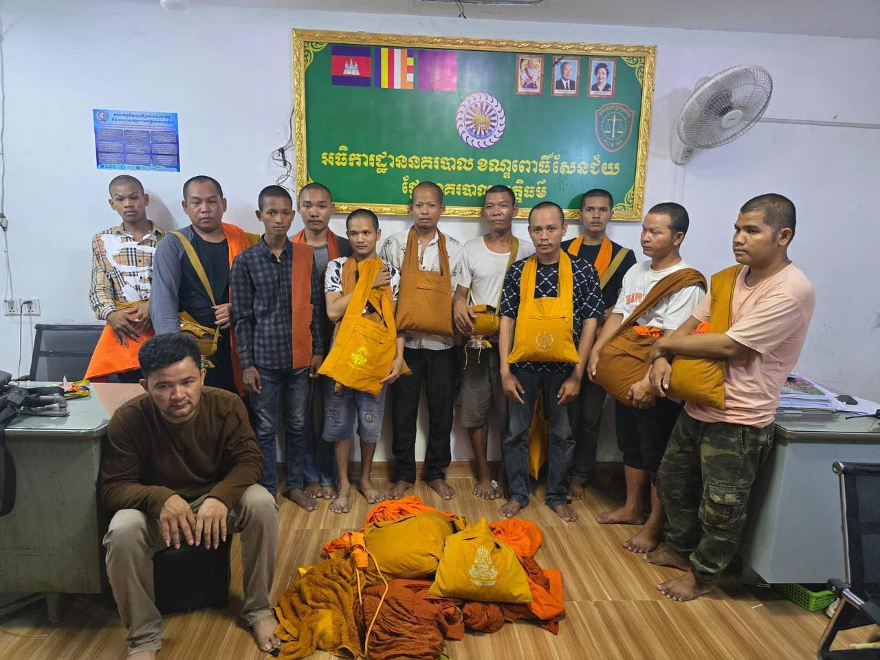 a monk fake