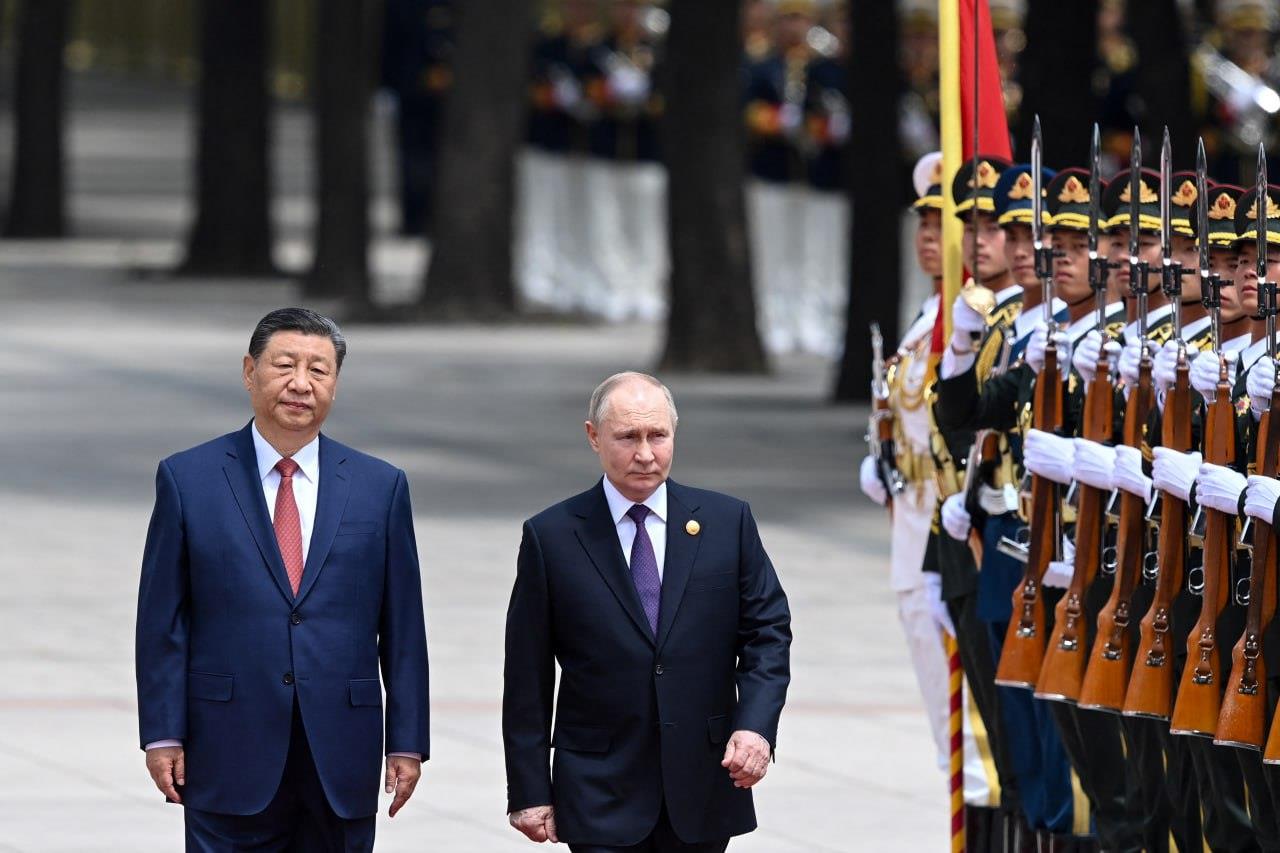 a putin china