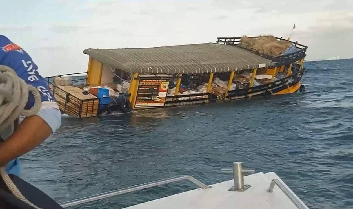 a baot sunk