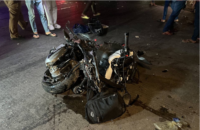 a car hit