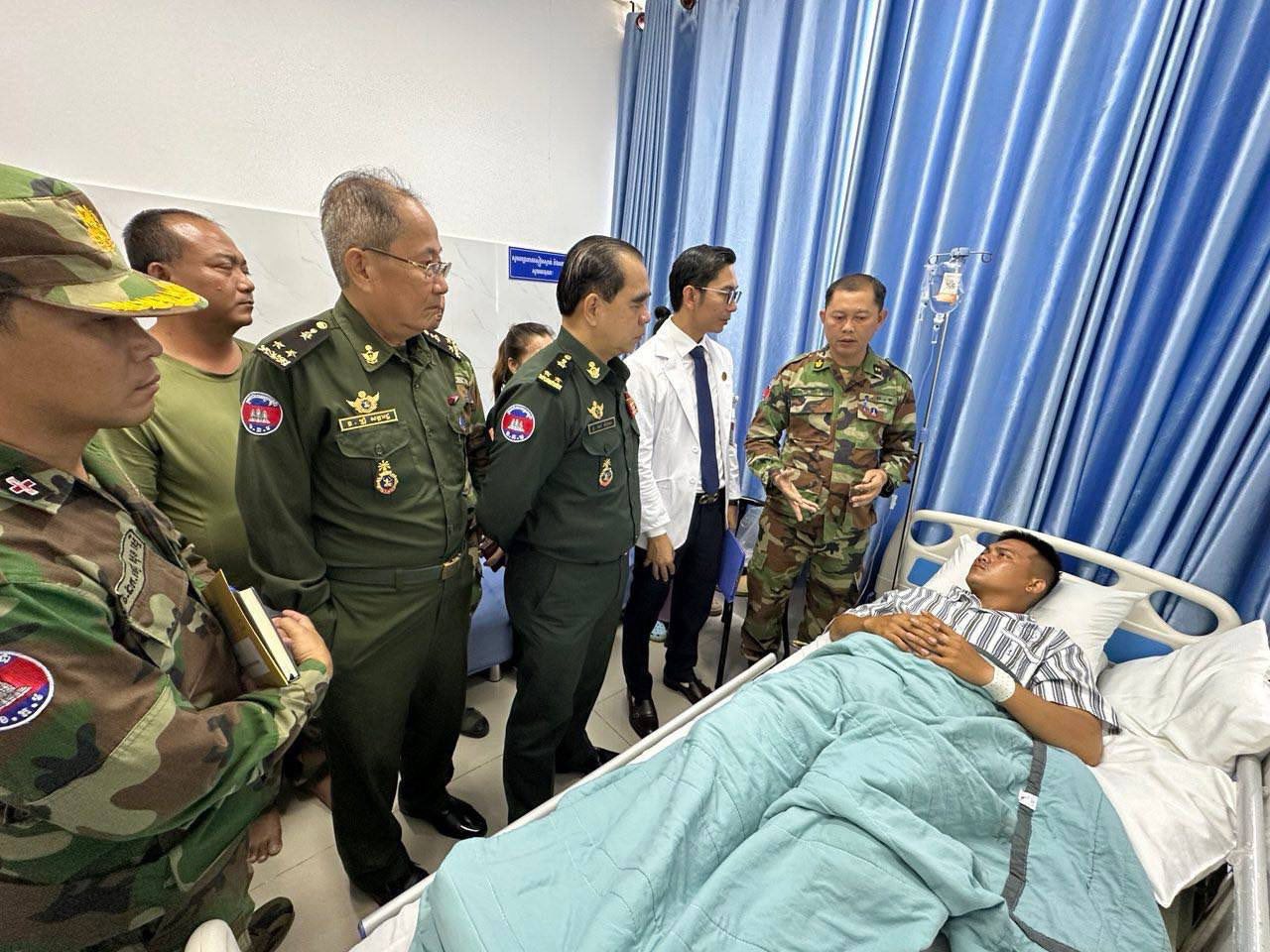 a hospital dourng