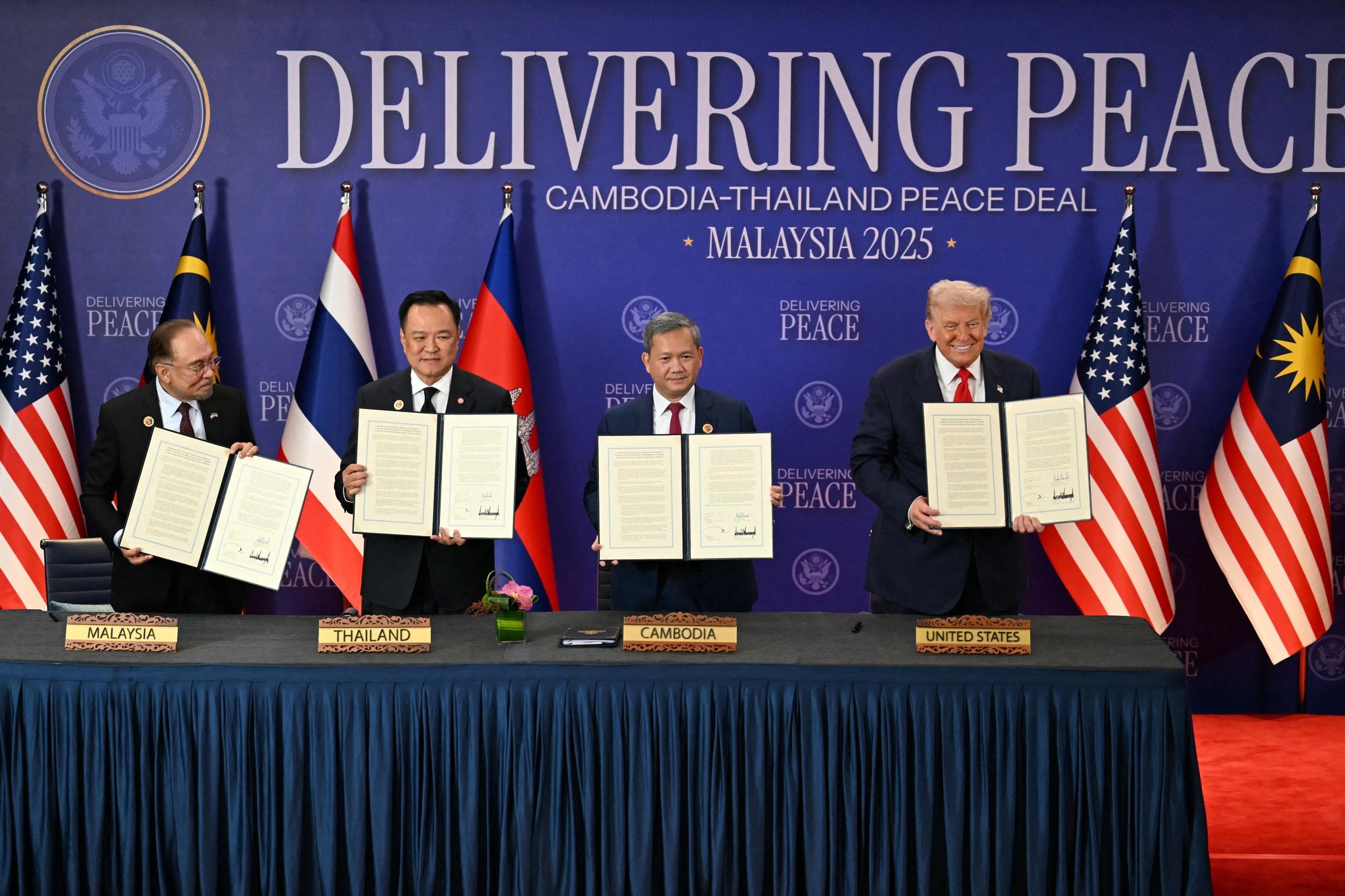 a trum peace