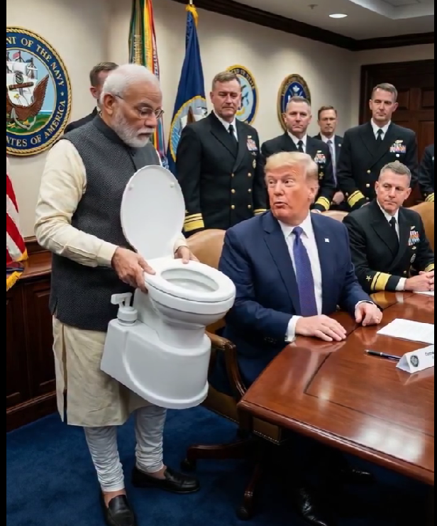 a india trum